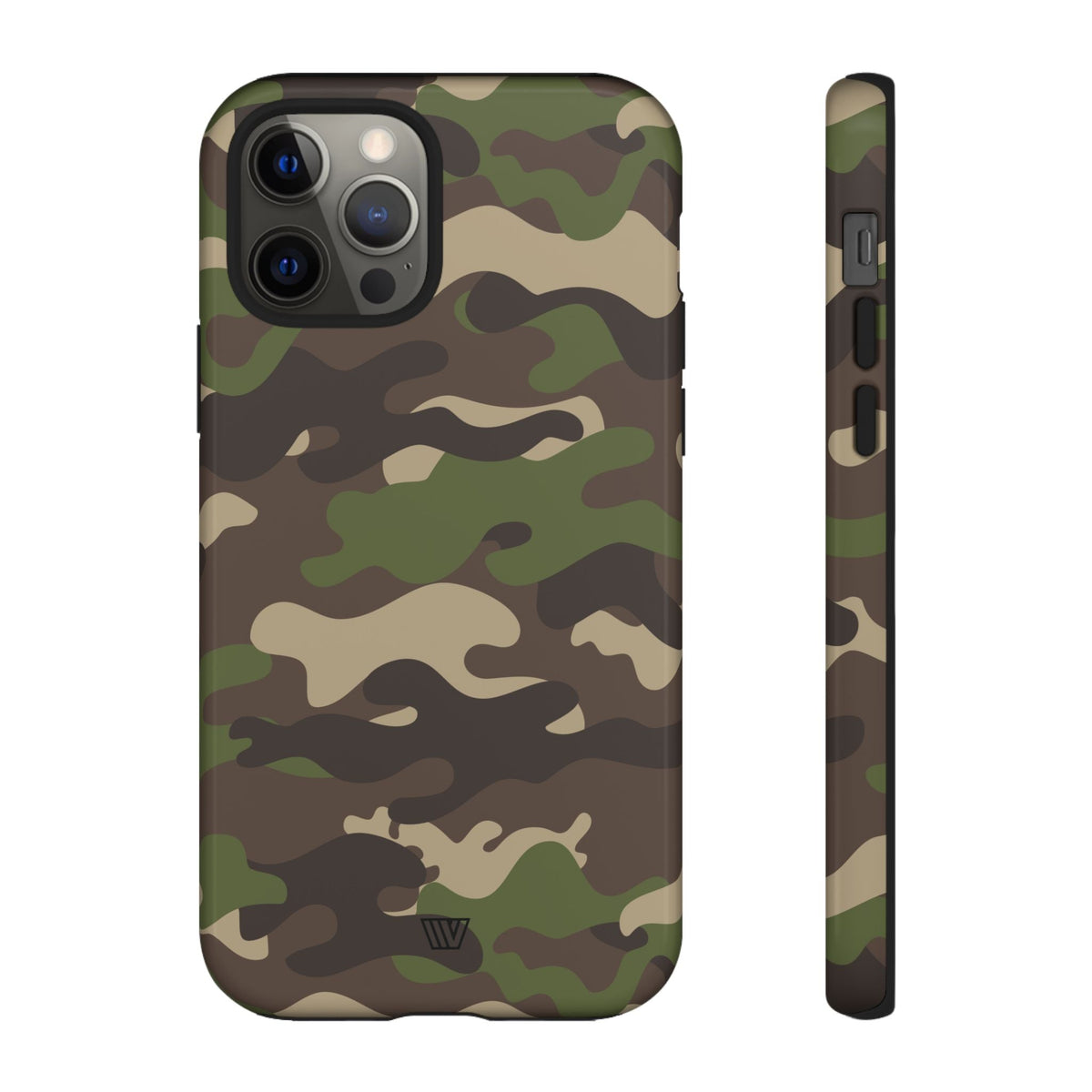 Tough Phone Case Impact Resistant Dual-Layer CAMO