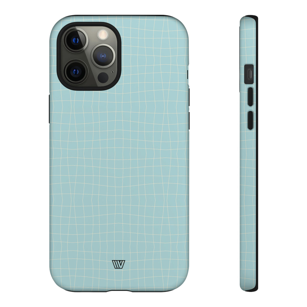 Tough Phone Case Polycarbonate Dual-Layer BLUE WICKER