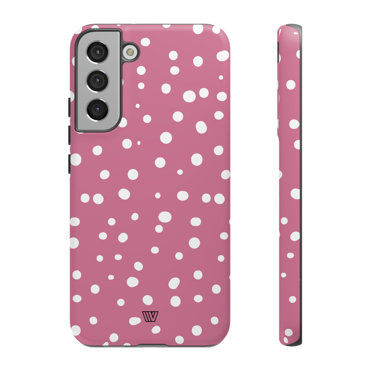 Blush Red Dots Tough Phone Case