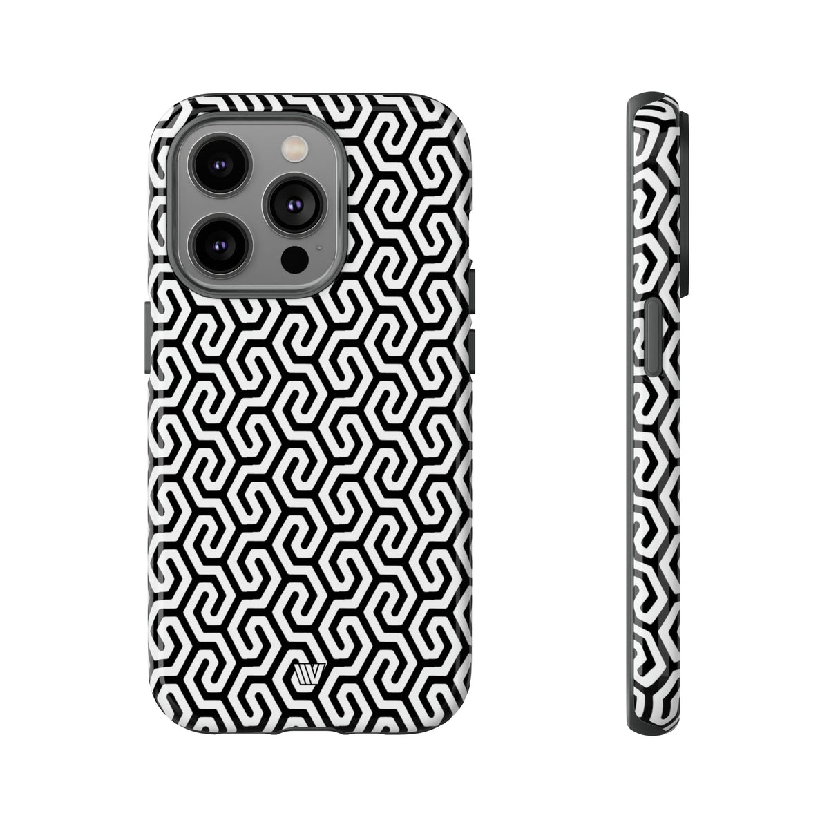 Tough Phone Case Dual-layer Protection TWISTED GRID