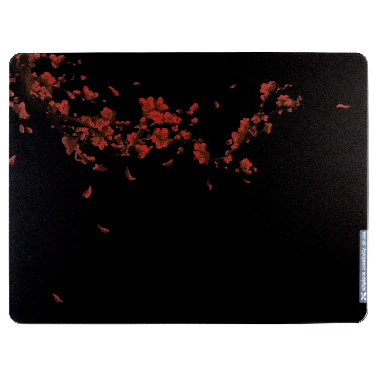 XVX Space Pad GP-004 Glass Mousepad with Anti-Slip Rubber Base