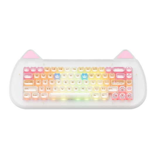 XVX AcriCat Wireless Acrylic Mechanical Keyboard C67 Model