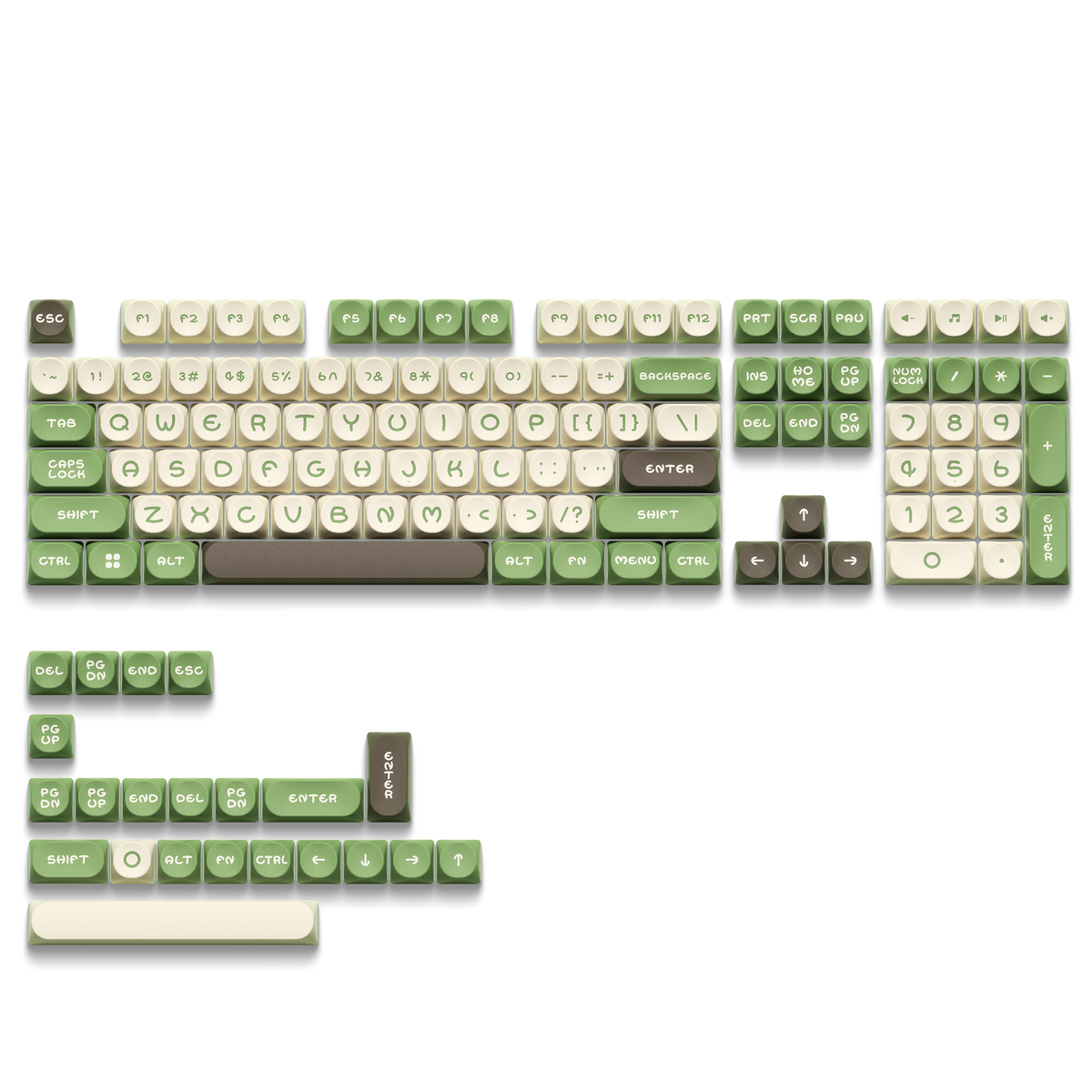 XVX MOOD Series MOA Profile 130-Key PBT Keycap Set