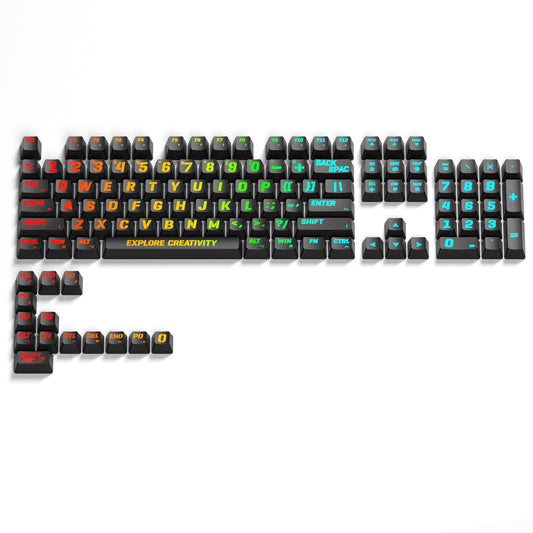 XVX MIAMI Pattern Shine-Through OEM Profile 118-Key Keycap Set