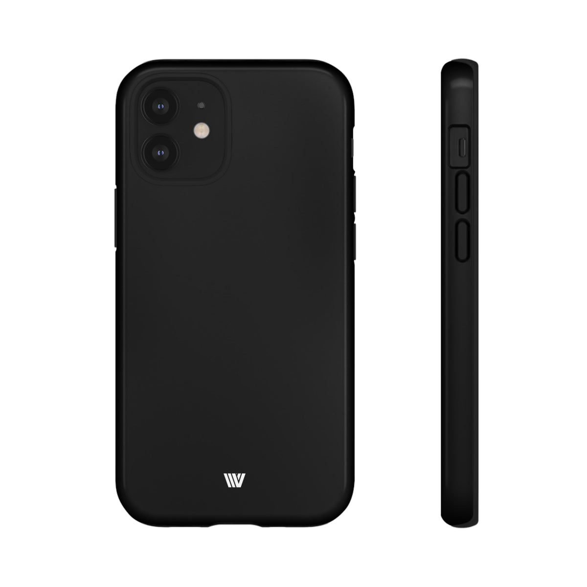 Tough Phone Case Impact Resistant Dual-Layer JET BLACK