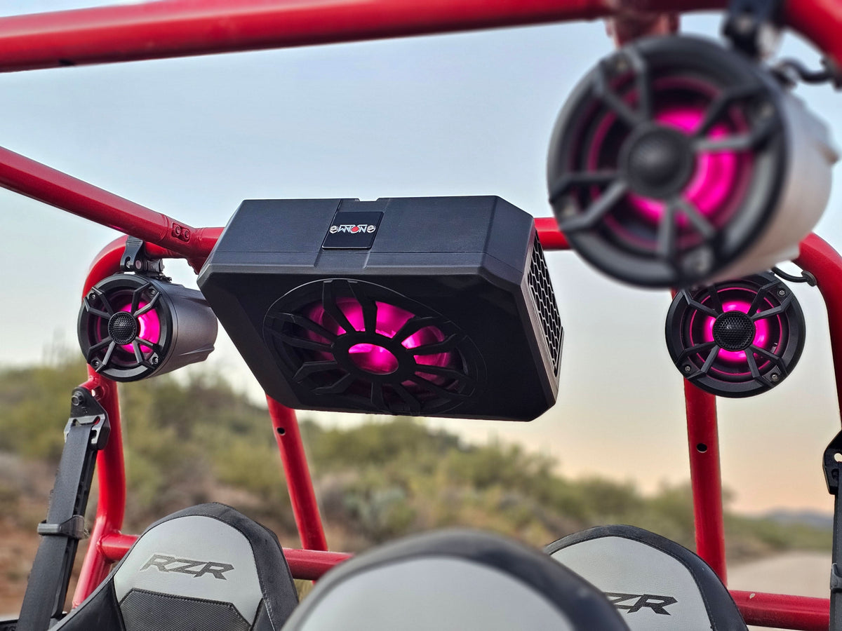 NSUB.3 & BA1 Mono Amp Golf Cart Mounts