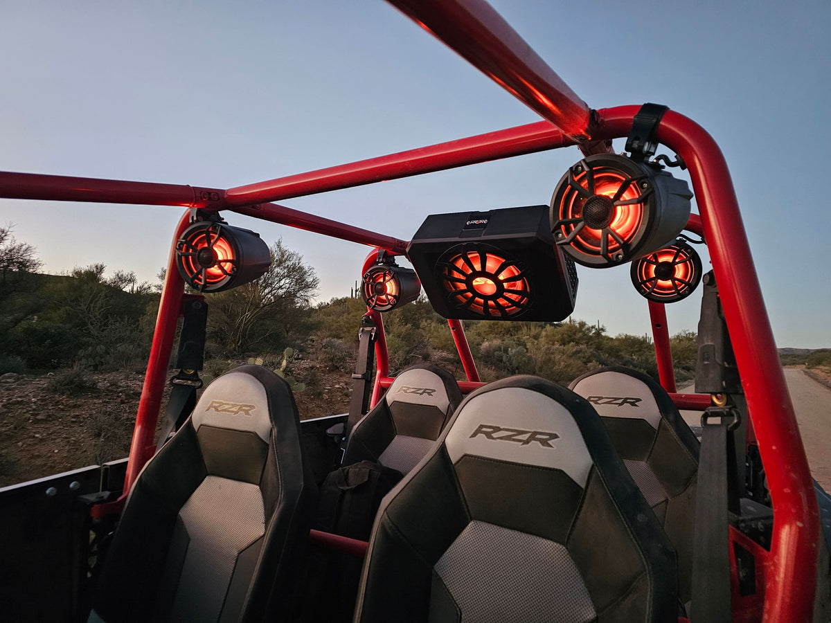 NSUB.3 UTV Mounts with Round Bar Clamps