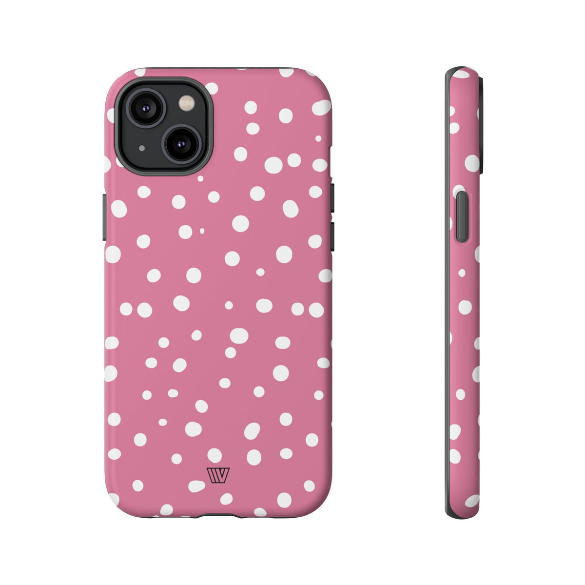 Blush Red Dots Tough Phone Case