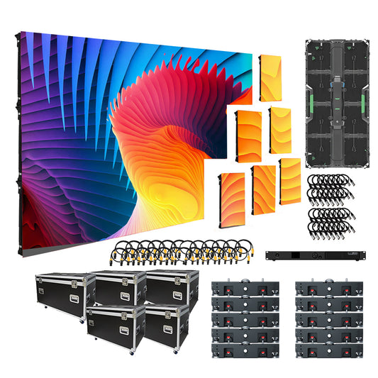 2.6MM LED Video Wall Rental Package 16-FT x 10-FT Rehisk MW2.6i