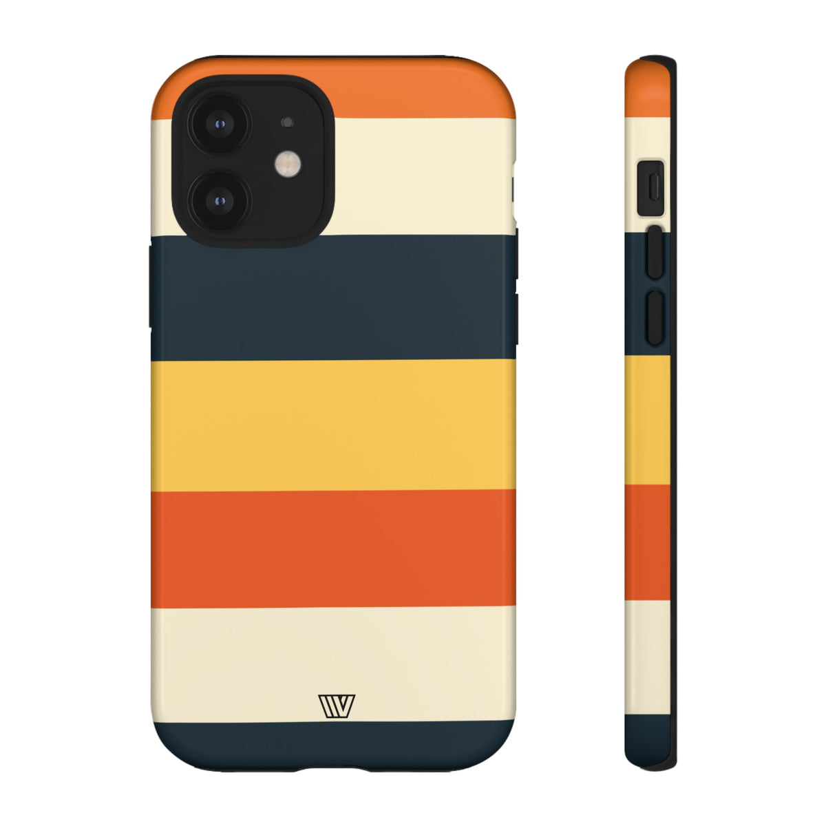 Beach Sunset Stripes Tough Phone Case