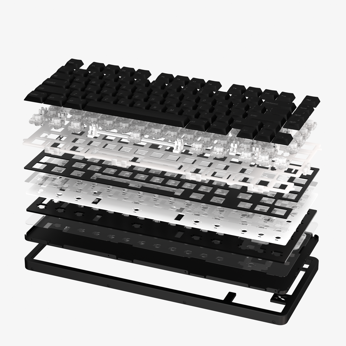 Wireless RGB Mechanical Keyboard Low-Profile Air XVX L75