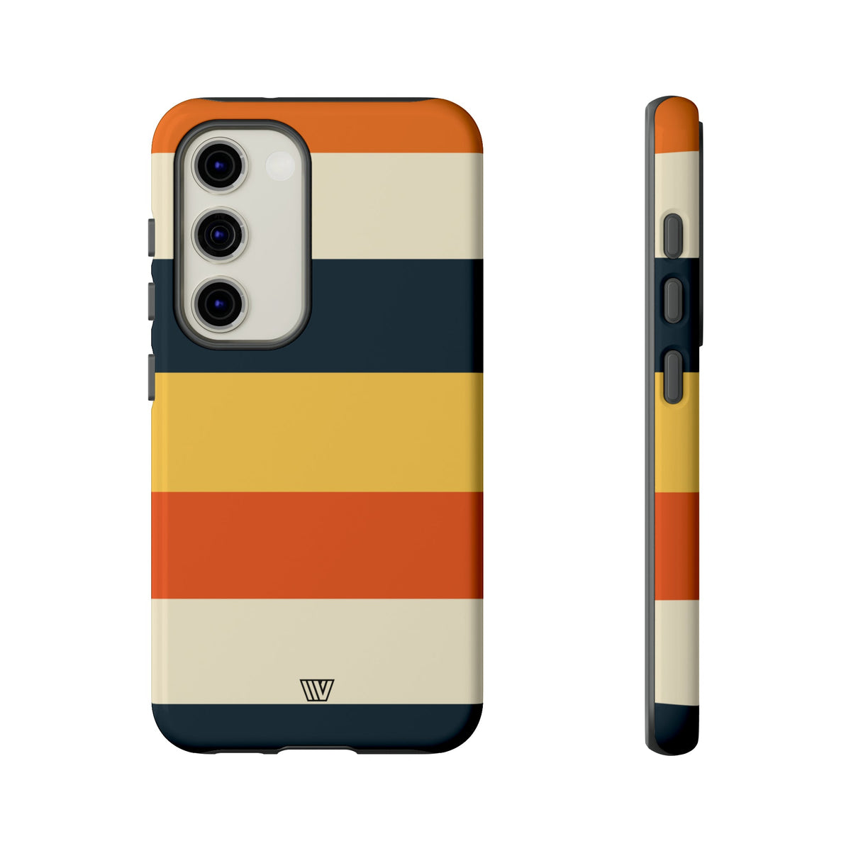 Beach Sunset Stripes Tough Phone Case