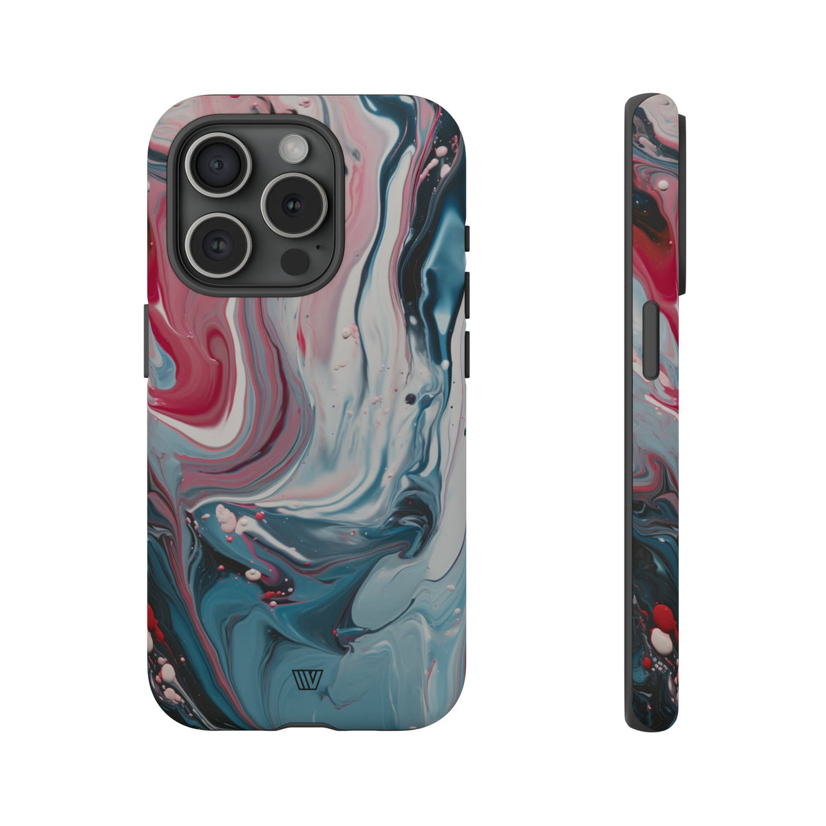 Blue Pastel Swirl Tough Phone Case