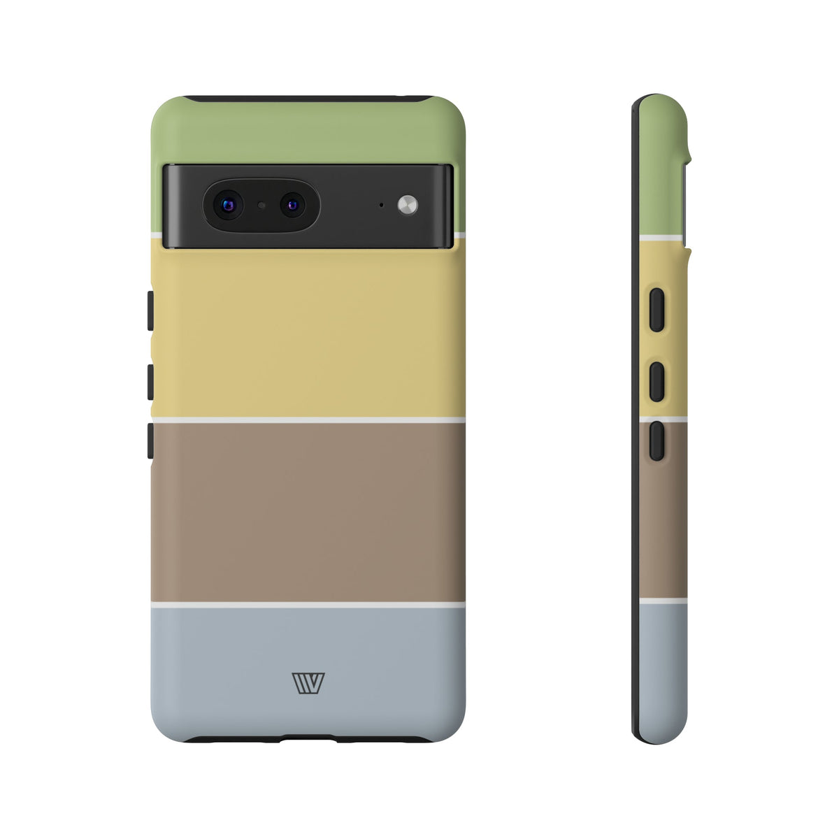 Bold Stripes Tough Phone Case Dual-Layer Impact Resistant