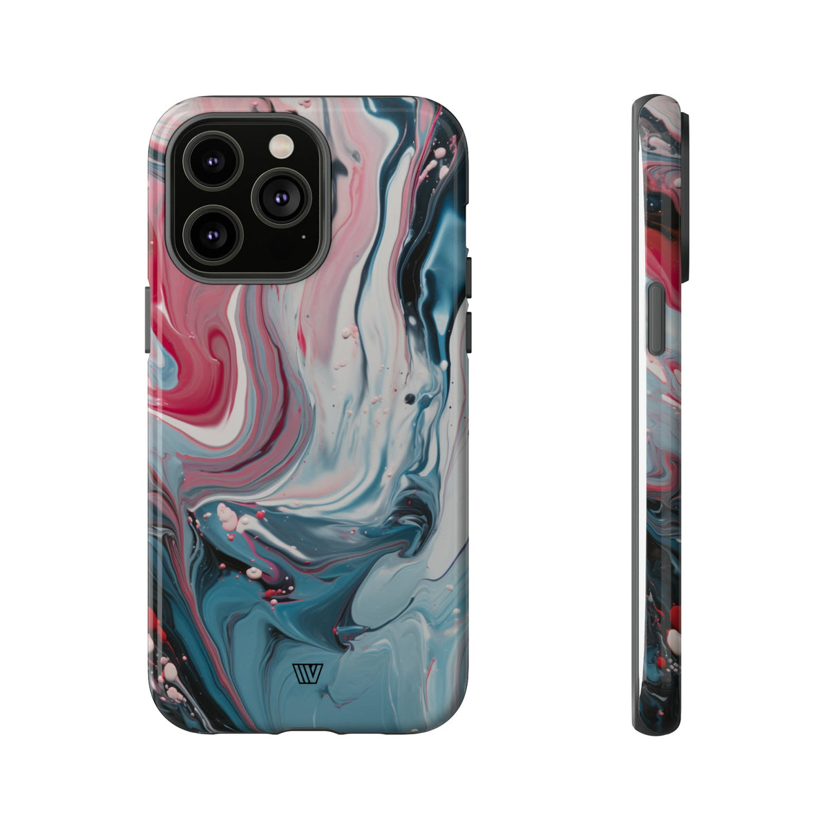 Blue Pastel Swirl Tough Phone Case