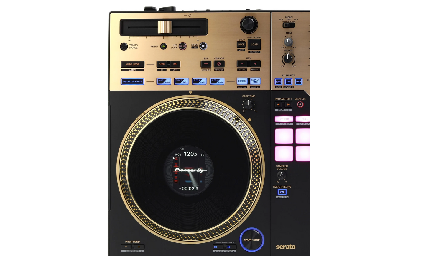 Pioneer DJ DDJ-REV7 2-deck Serato DJ Controller - Limited Edition Gold -NEW