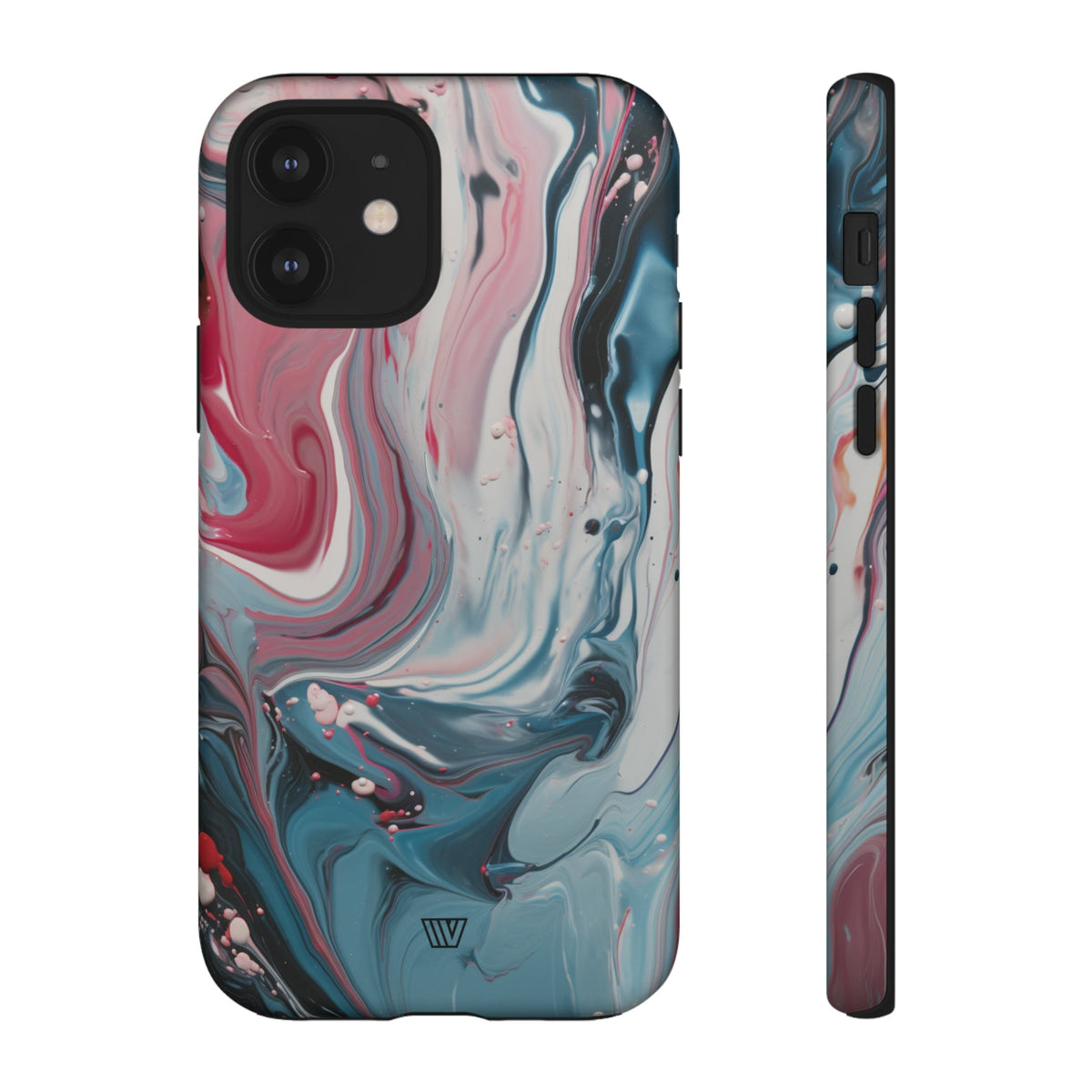 Blue Pastel Swirl Tough Phone Case