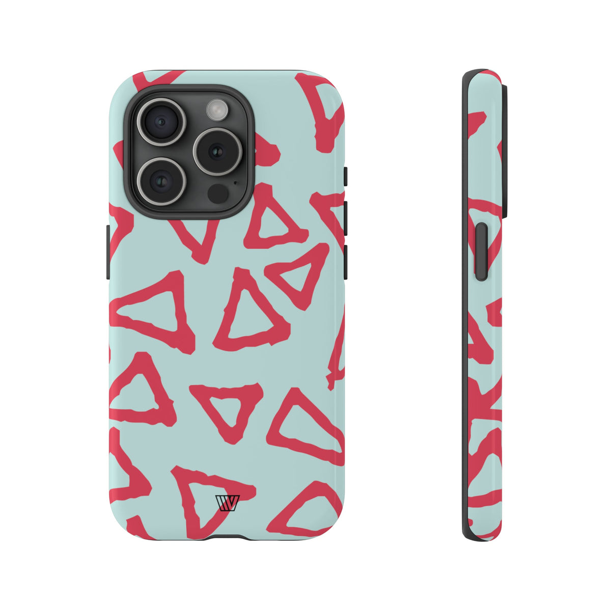 Triangle Doodle Tough Protective Phone Case
