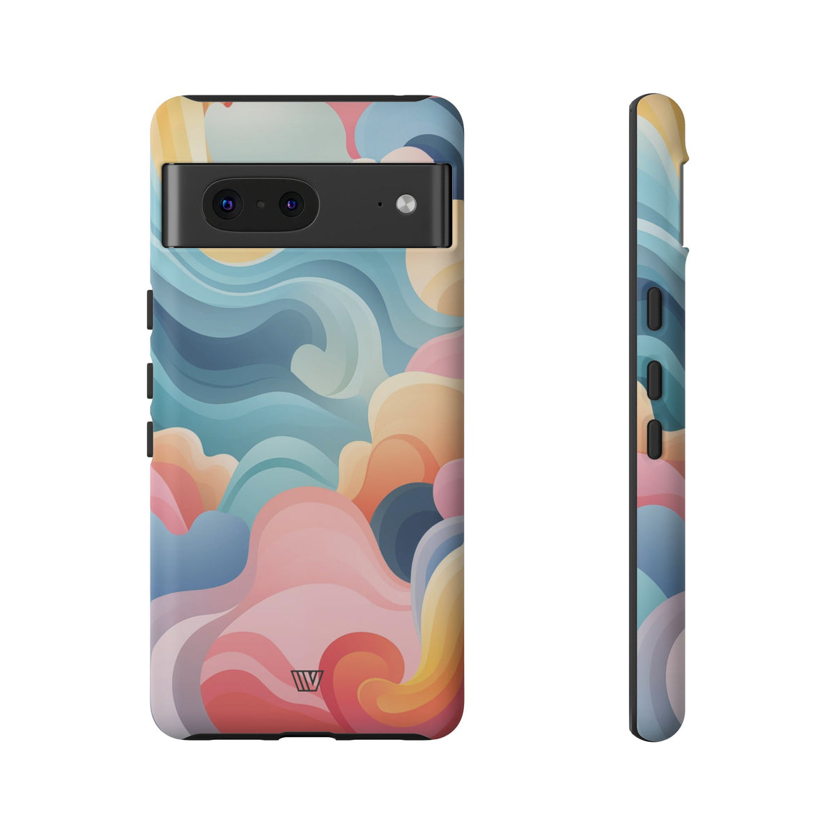 Whimsical Clouds Tough Dual-Layer Phone Case
