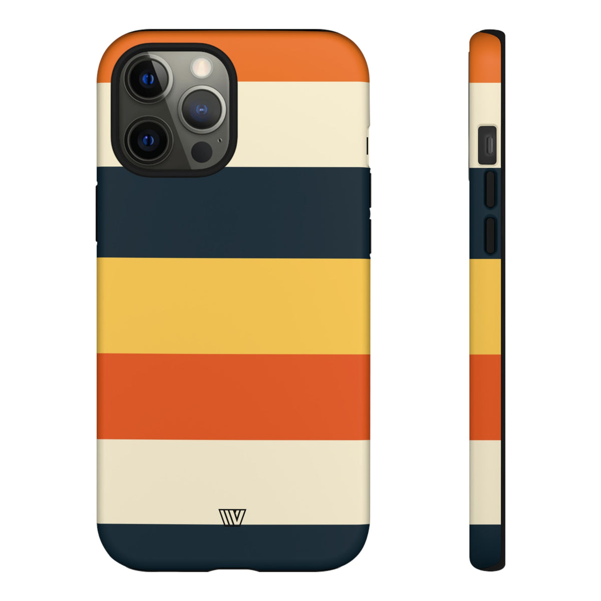 Beach Sunset Stripes Tough Phone Case