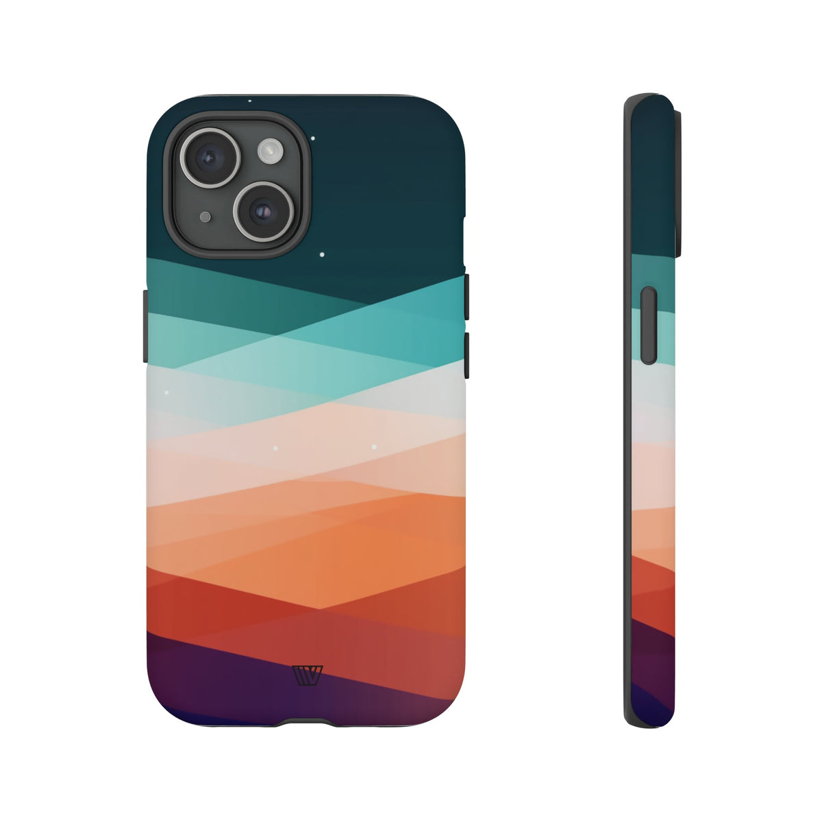 Tough Impact-Resistant Phone Case ABSTRACT NIGHT