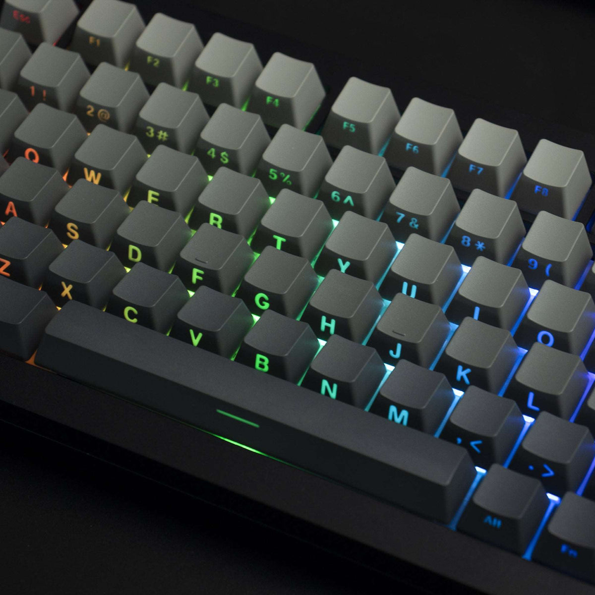 XVX Gradient Side-Printed OEM Profile PBT Keycap Set
