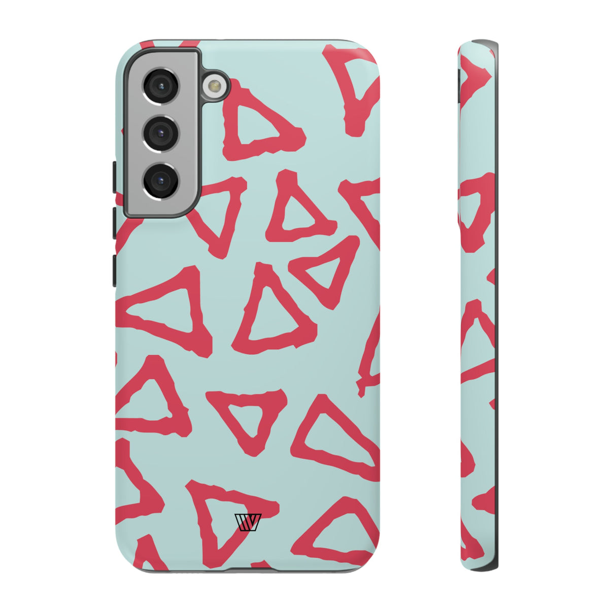 Triangle Doodle Tough Protective Phone Case