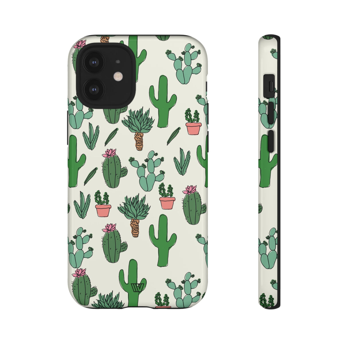 Tough Impact-Resistant Phone Case CACTUS DOODLES