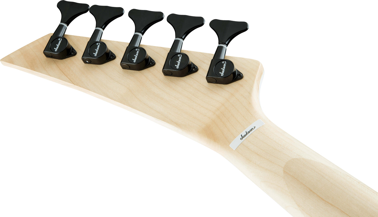 Jackson Concert Bass JS3VQ  Electric Guitar- Transparent Black -NEW