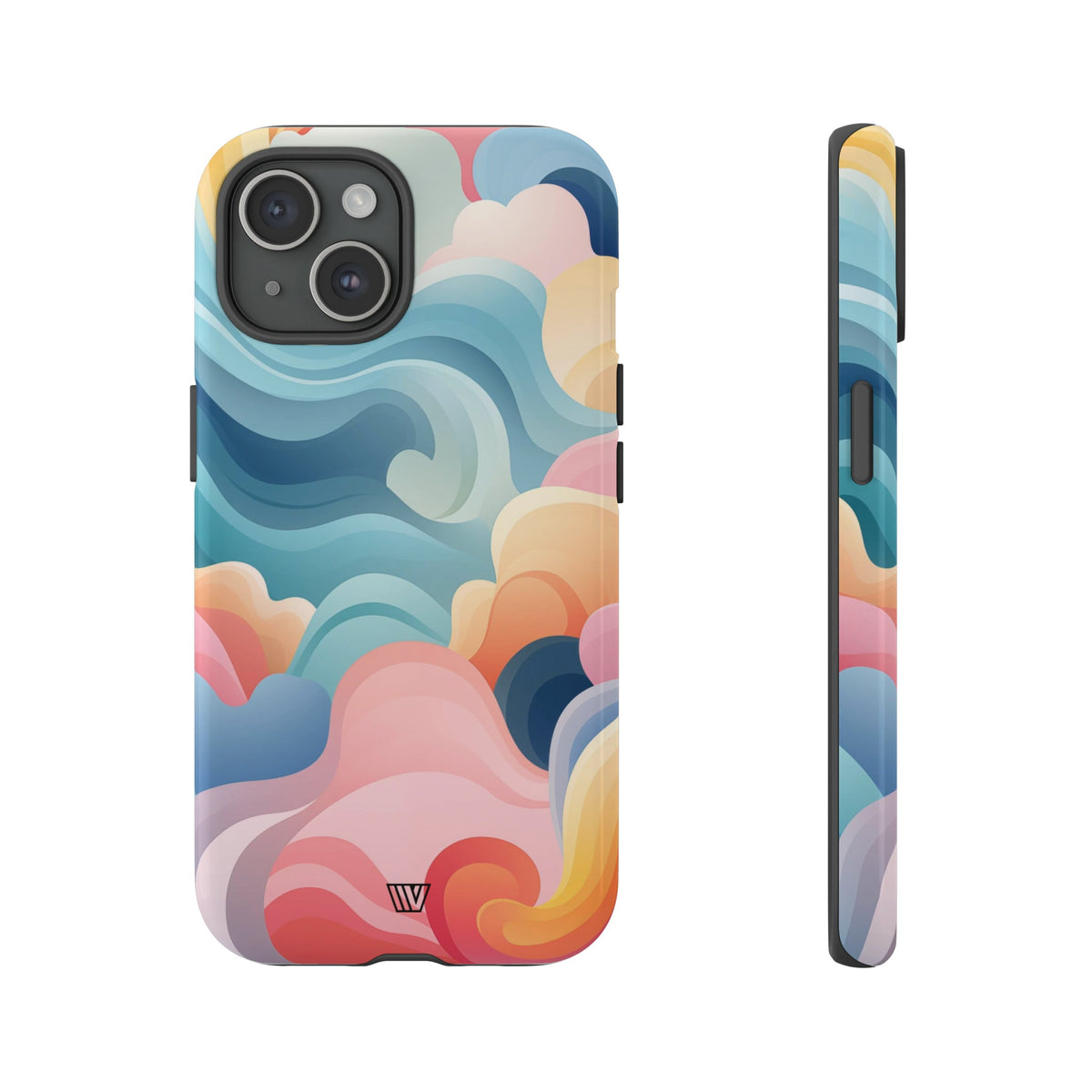 Whimsical Clouds Tough Dual-Layer Phone Case