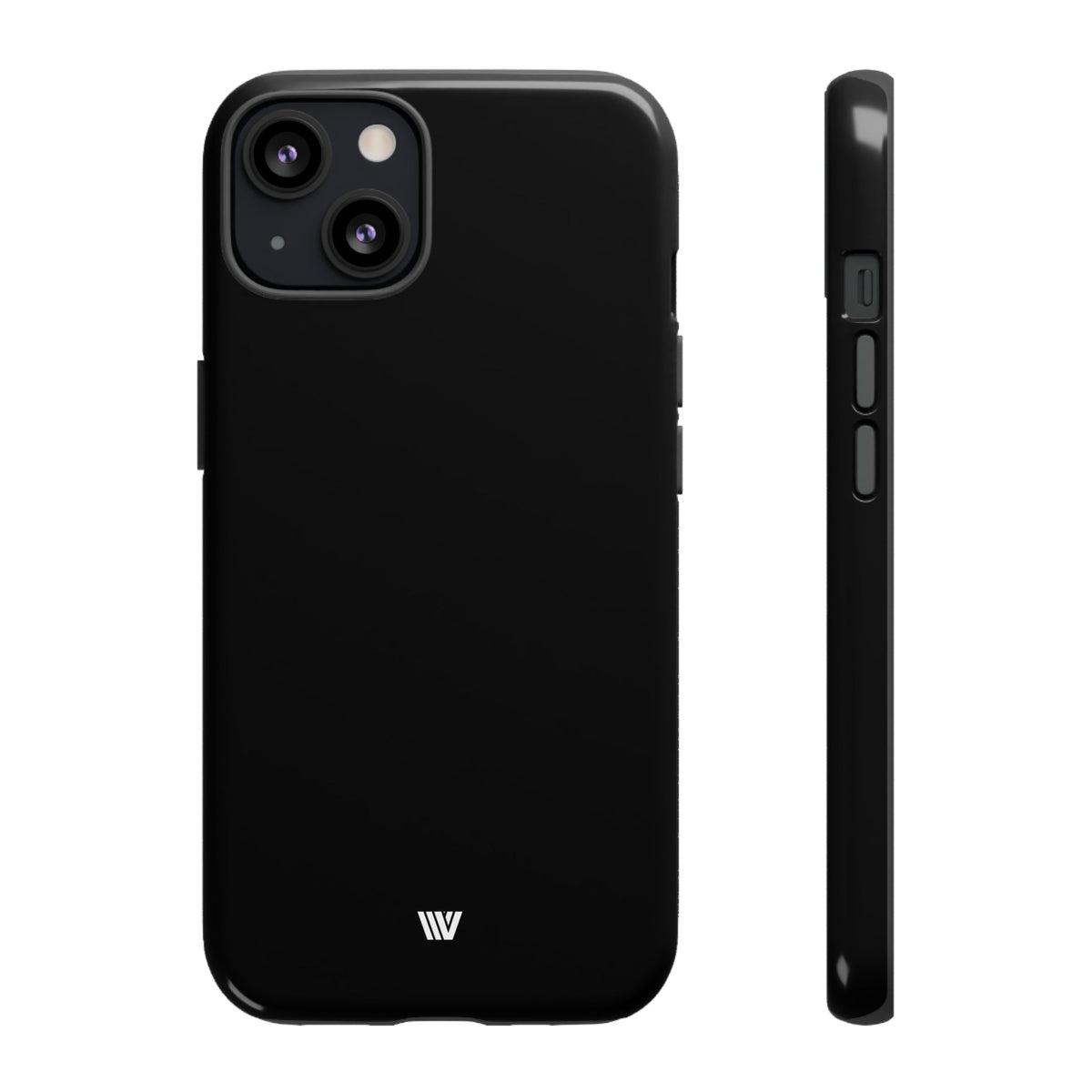 Tough Phone Case Impact Resistant Dual-Layer JET BLACK