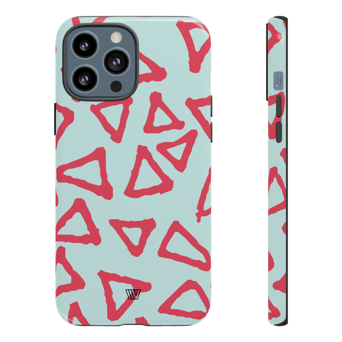 Triangle Doodle Tough Protective Phone Case