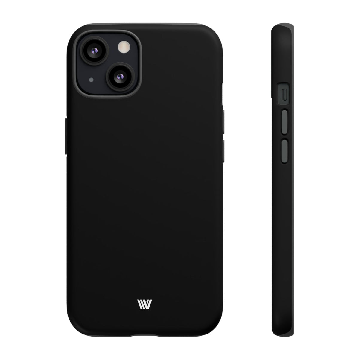 Tough Phone Case Impact Resistant Dual-Layer JET BLACK