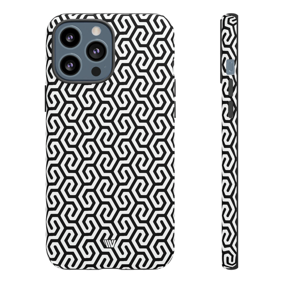 Tough Phone Case Dual-layer Protection TWISTED GRID