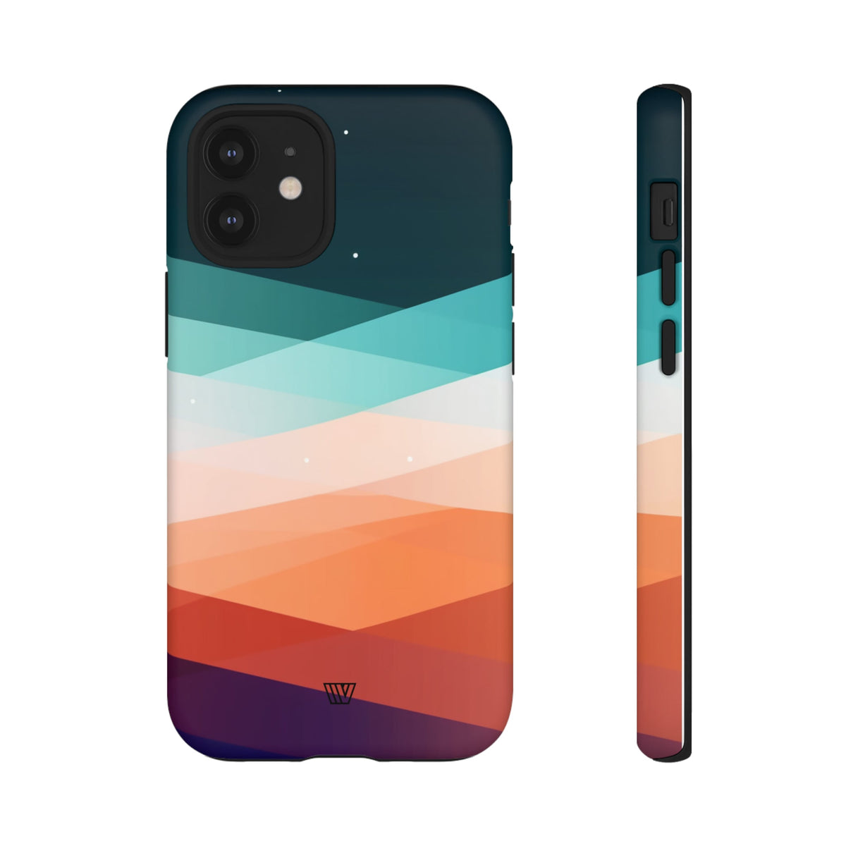 Tough Impact-Resistant Phone Case ABSTRACT NIGHT