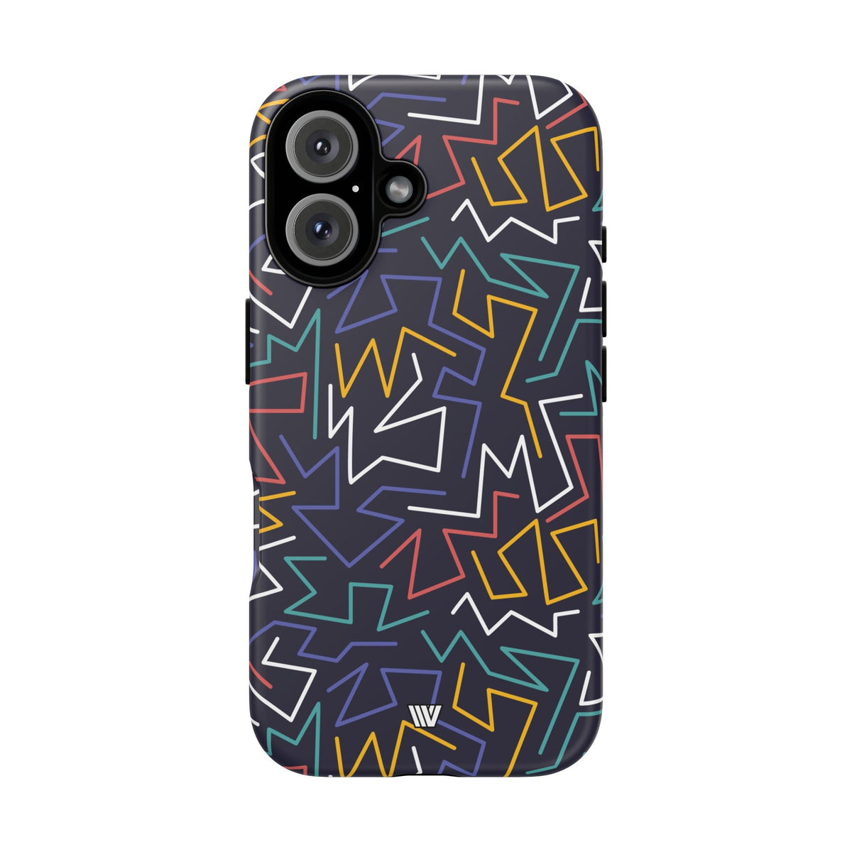 Tough Impact Resistant Phone Case ZIGZAG NIGHT