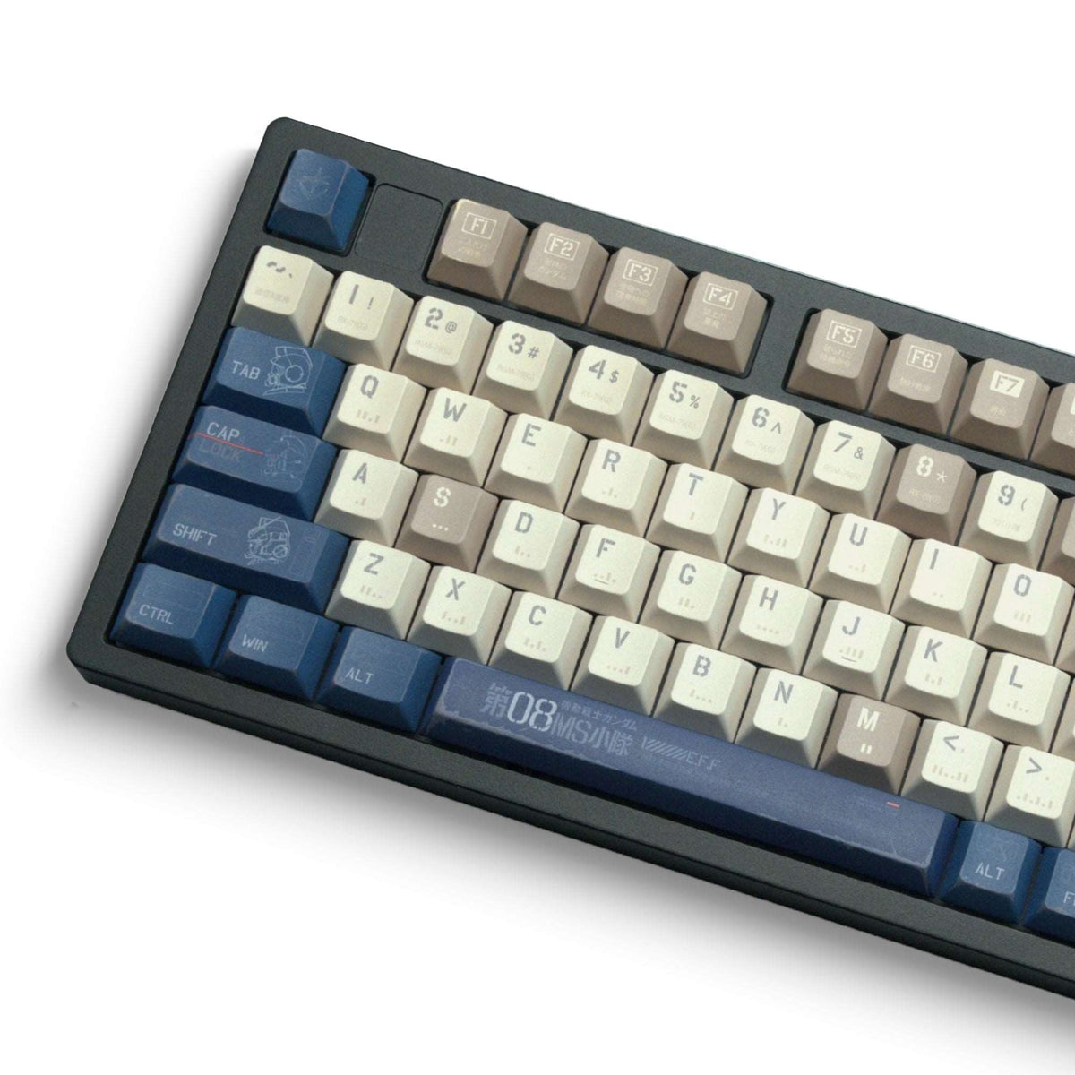 Damaged Mecha Cherry Profile 143-Key Keycaps Full Set XVX
