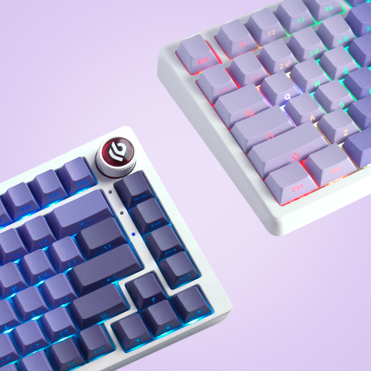 Gradient X-Axis Cherry Profile 121-Key PBT Keycap Set XVX