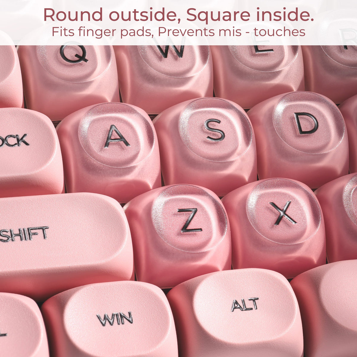 XVX Pink Blush HOA Profile 132-Key Keycap Set