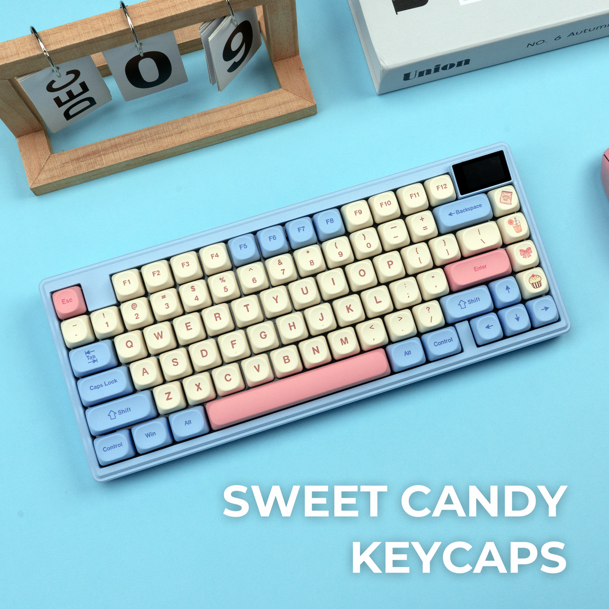 XVX Rainbow Candy MOA Profile 143-Key PBT Keycap Set