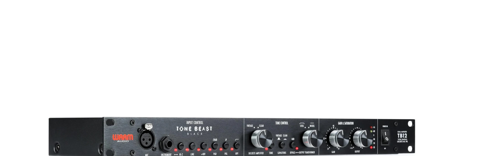 Warm Audio TB12 Tone Beast Microphone Preamp - Black -NEW