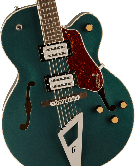 Gretsch G2420 Streamliner Hollowbody Electric Guitar with Chromatic II Tailpiece - Cadillac Green-NEW