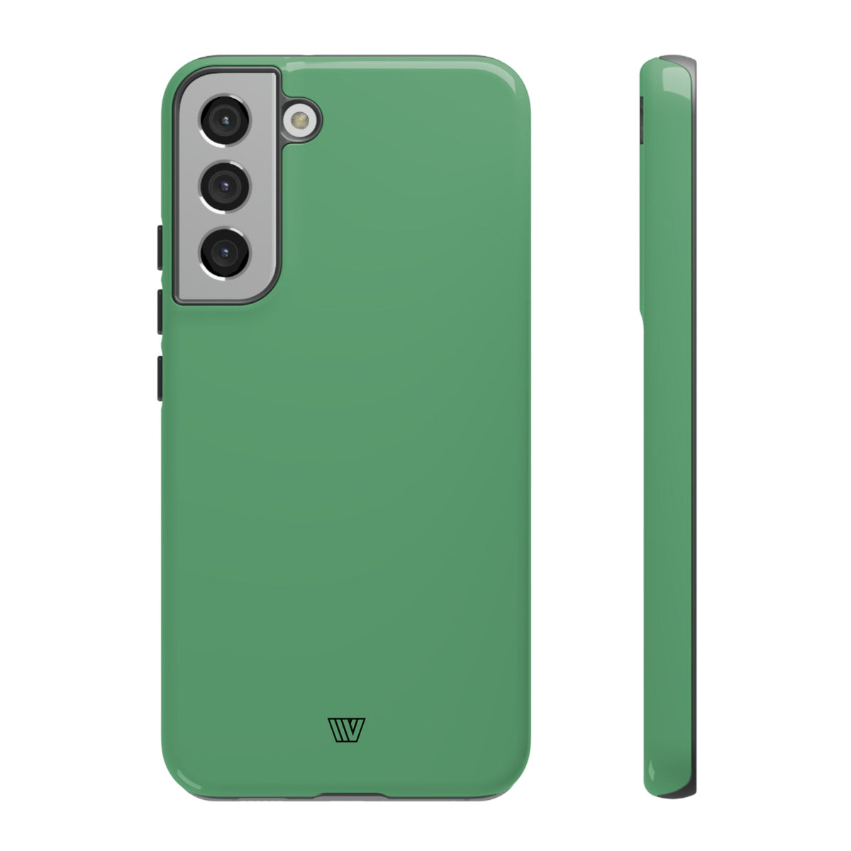 Tough Phone Case Impact-Resistant Dual-Layer AQUA FOREST GREEN