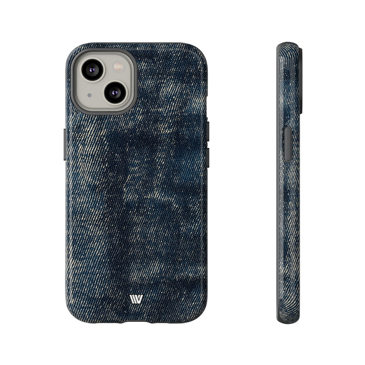 Faded Denim Tough Protective Phone Case