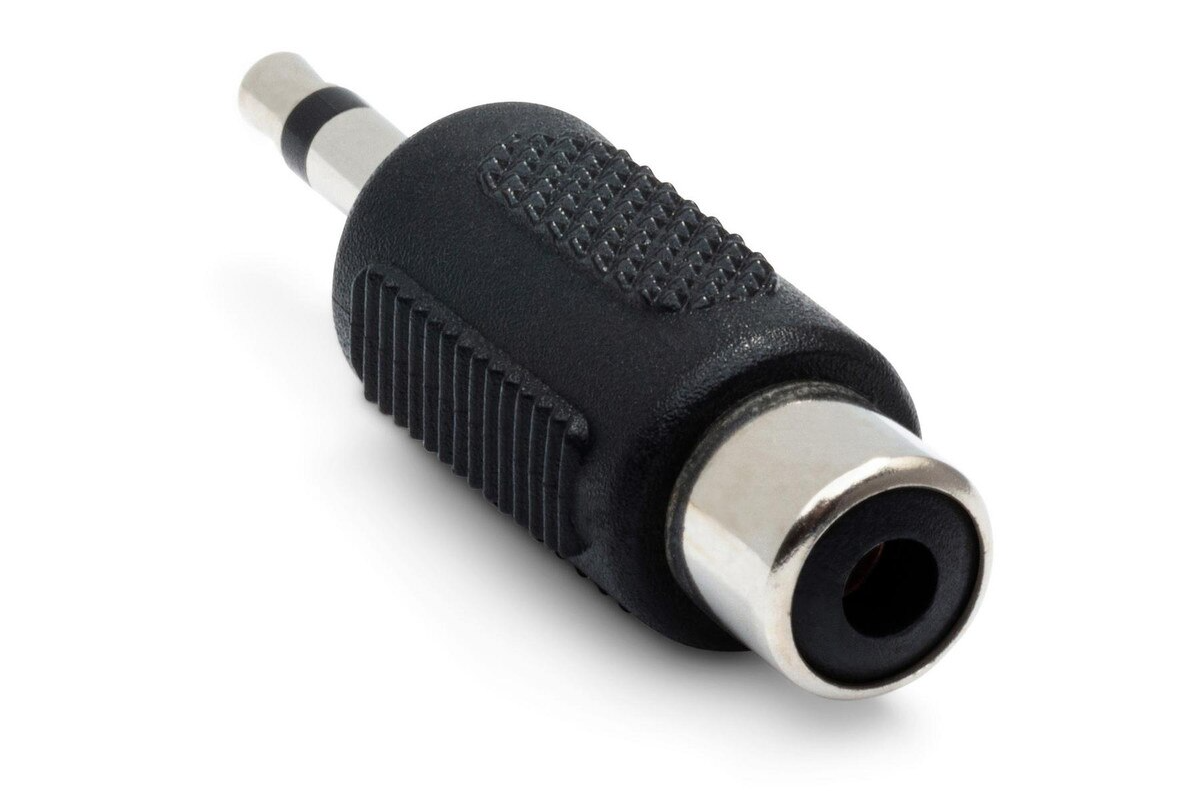Hosa GRM-114 Adaptor RCA to 3.5mm TS 2pc -NEW