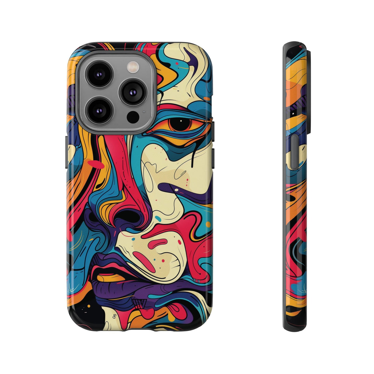 Tough Impact Resistant Phone Case ABSTRACT GAZE