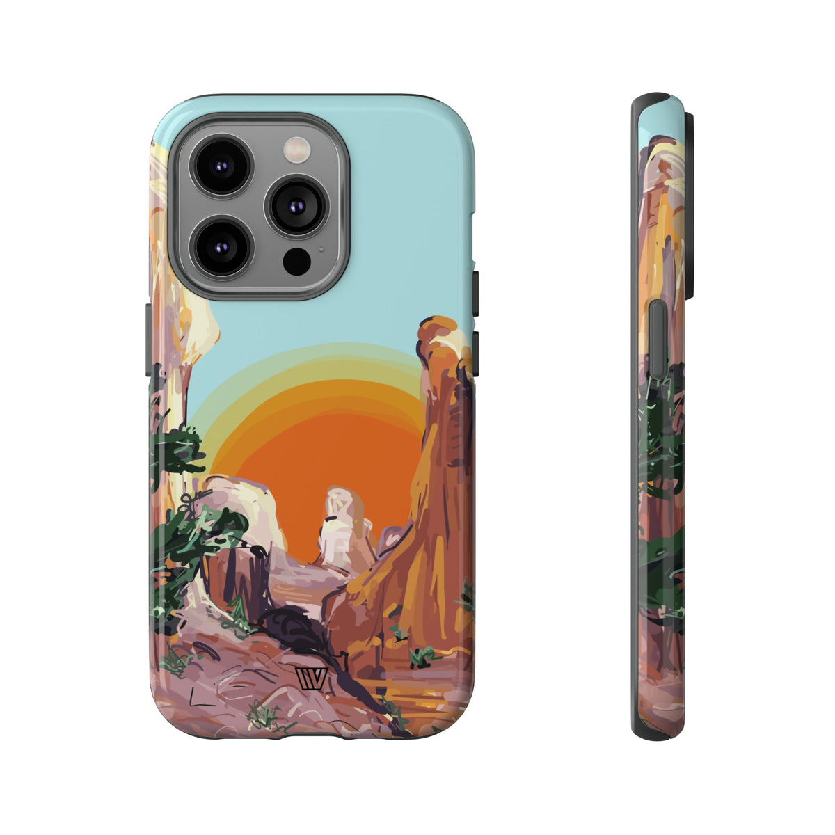 Tough Phone Case 8ft Drop Tested DESERT SUNRISE TROVVVE X EARTH FORMATIONS