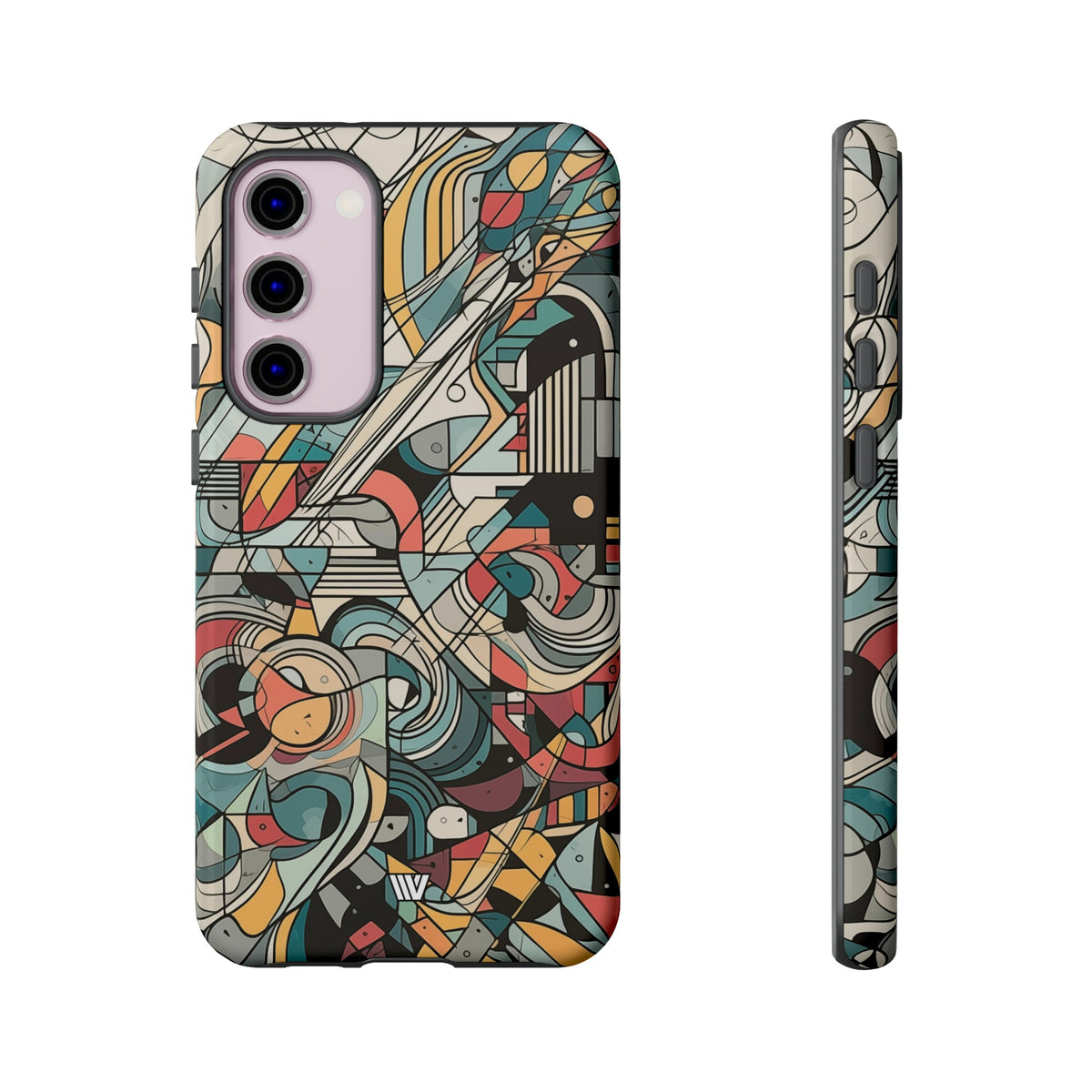 Abstract Doodle #2 Impact-Resistant Tough Phone Case