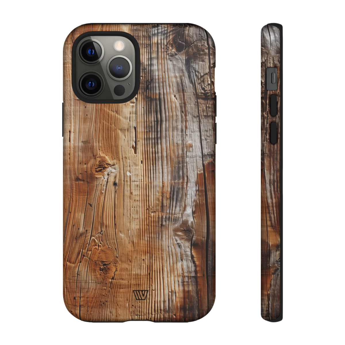 Tough Polycarbonate Dual-Layer Phone Case WOOD