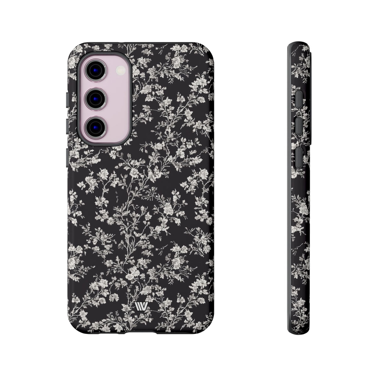 Tough Phone Case Impact Resistant Dual-Layer INKED PETALS